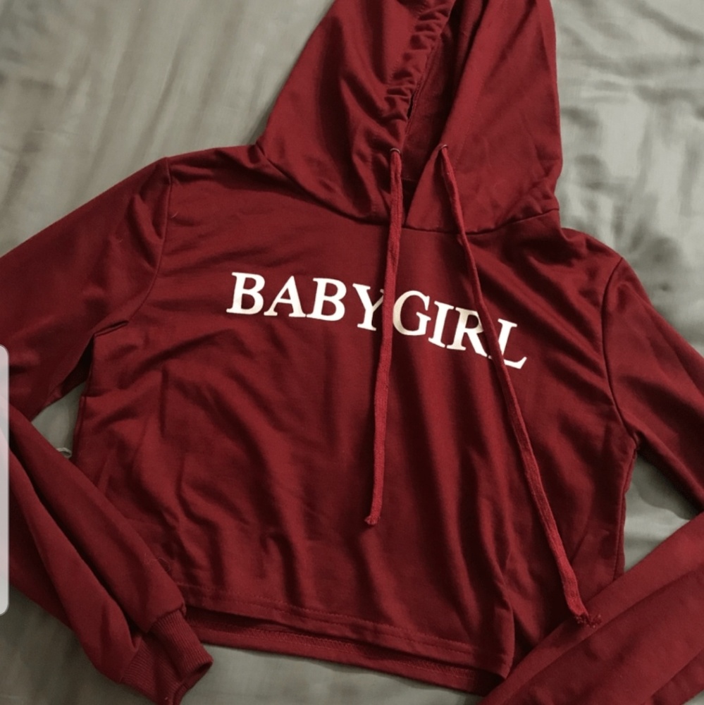 BabyGirl CropTop Hoodie
